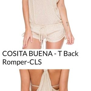 Luli Fama Cream Romper